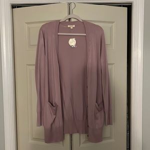 ODDY Purple Cardigan, size M/L, NWT
